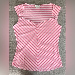 Paris Blues Stripe Top